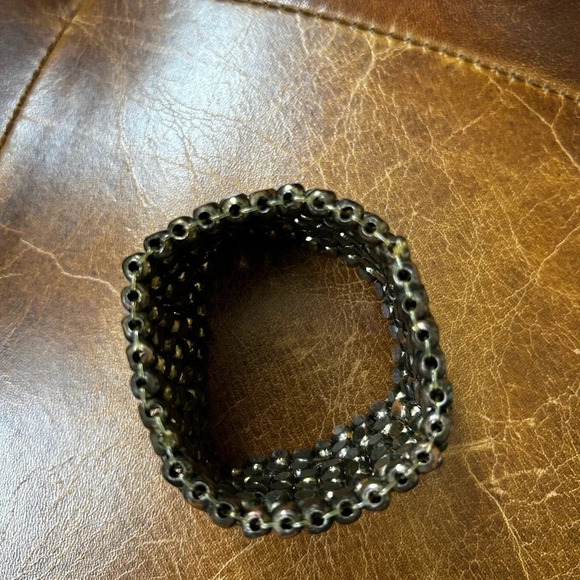 Bronze Tone Stretch Bracelet - Picture 9 of 9